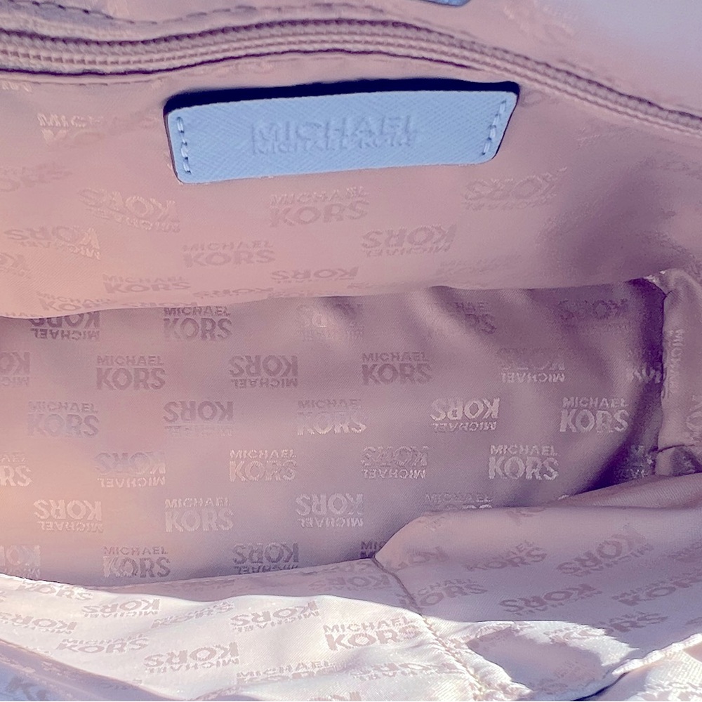 Michael Kors ‘Jet Set’ Vista Blue Hand Bag, Pre-loved in EXCELLENT condition - Picture 5 of 6